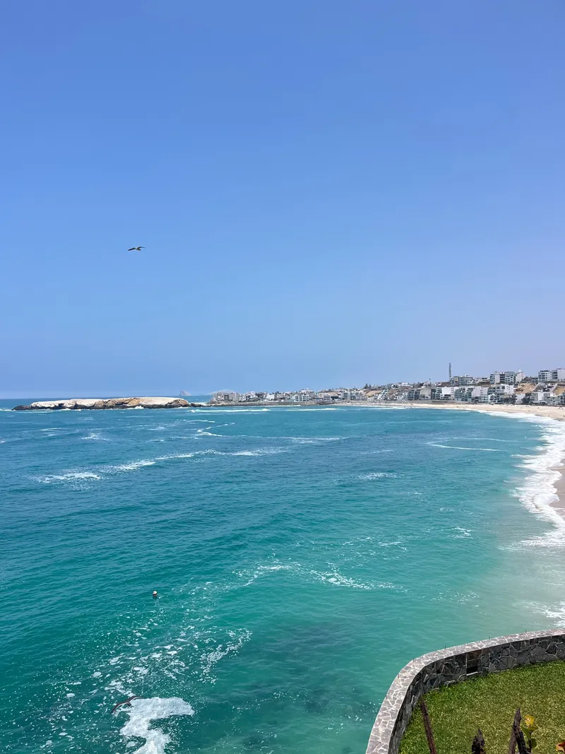 Vista a la bahía de Punta Hermosa