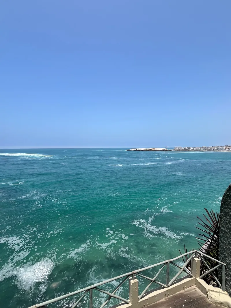 Vista al mar desde la casa