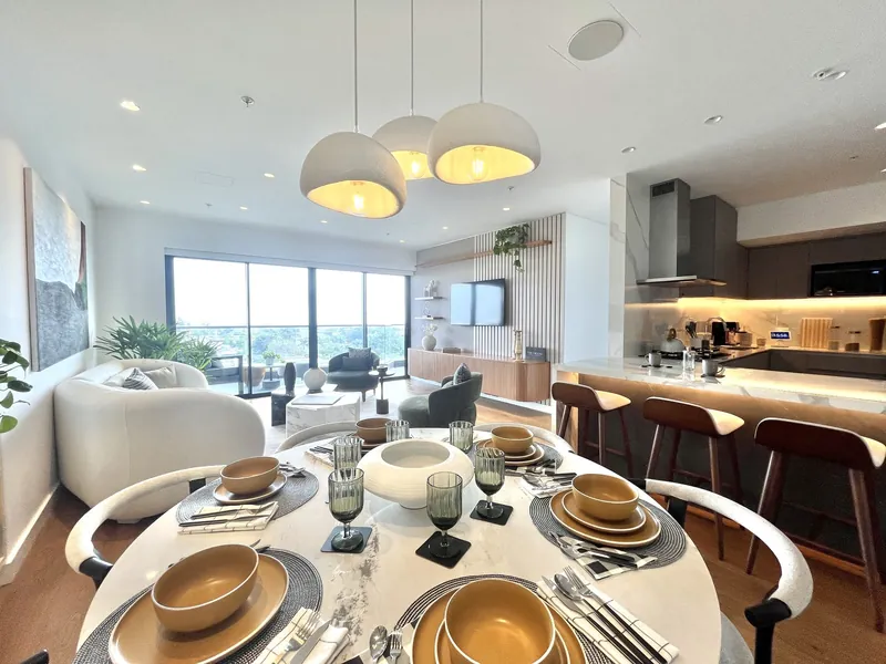 Comedor integrado a la cocina