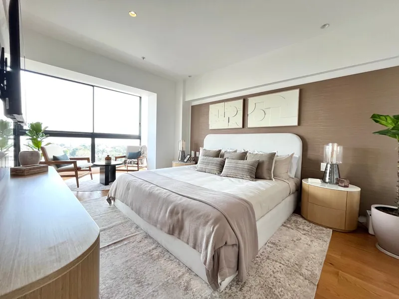 Dormitorio principal con vista
