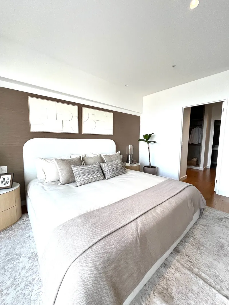 Dormitorio principal con acceso al vestidor