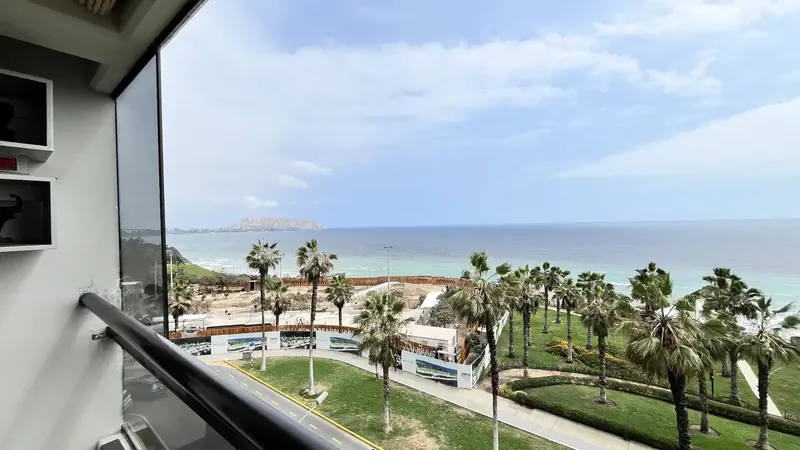 Vista panorámica desde el departamento